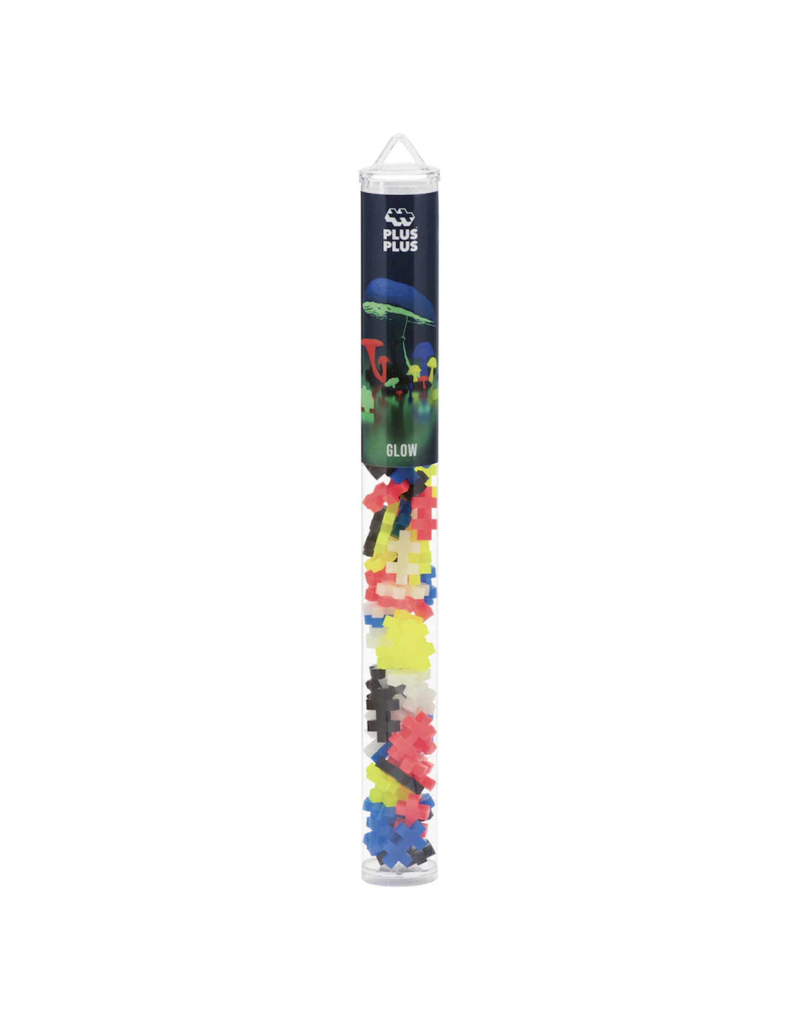 Plus-Plus Plus-Plus Tube: Glow Mix 70pcs