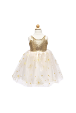 Great Pretenders Glam Party Gold Dress, Size 7/8