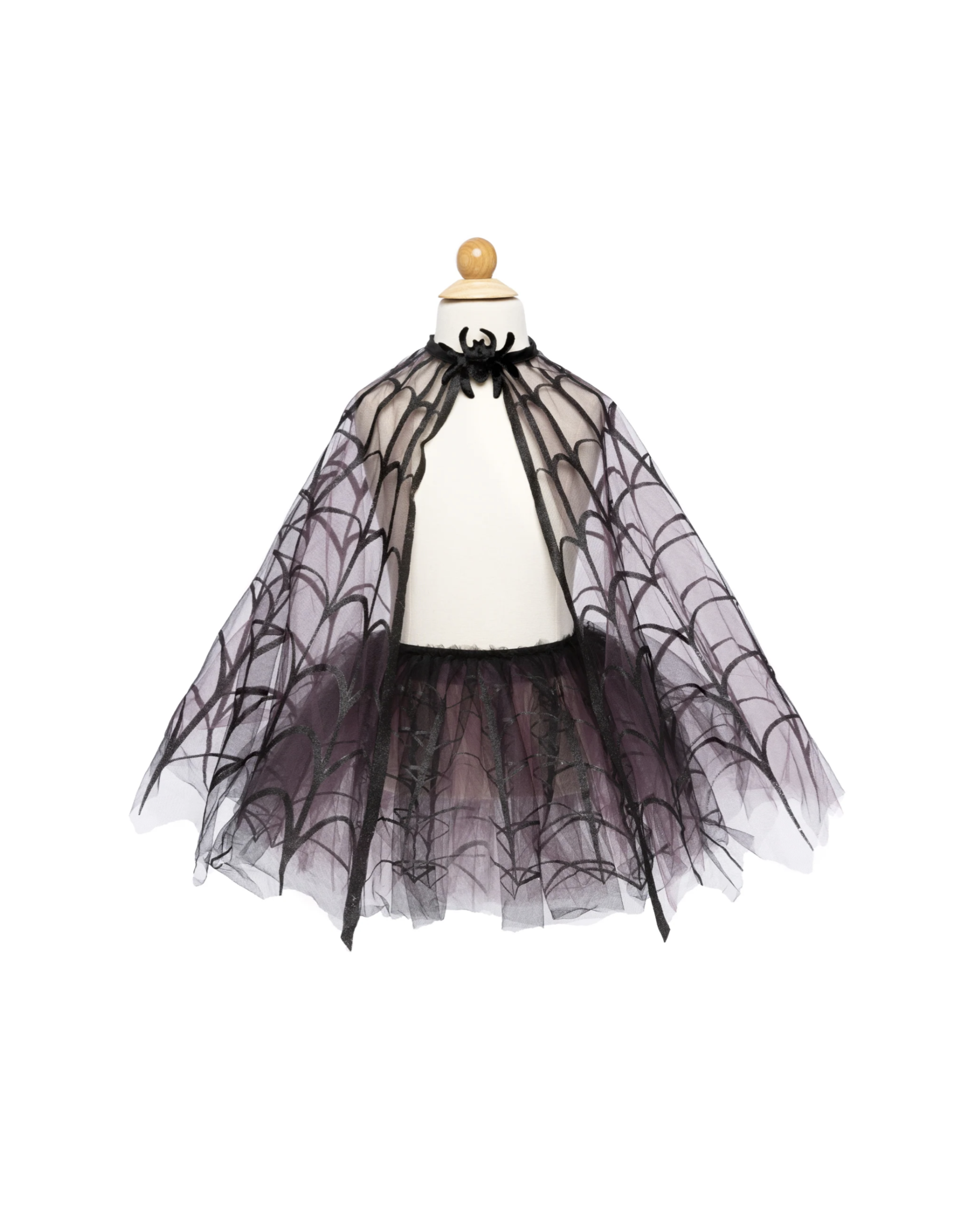 Great Pretenders Spider Witch Tutu and Cape, Size 4/6