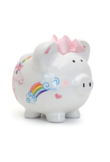 Unicorns & Rainbows Ceramic Piggy Bank