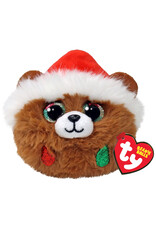 Ty Beanie Balls - Pudding Brown Bear