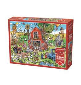 Cobble Hill DoodleTown: Farmyard Folly 1000pc
