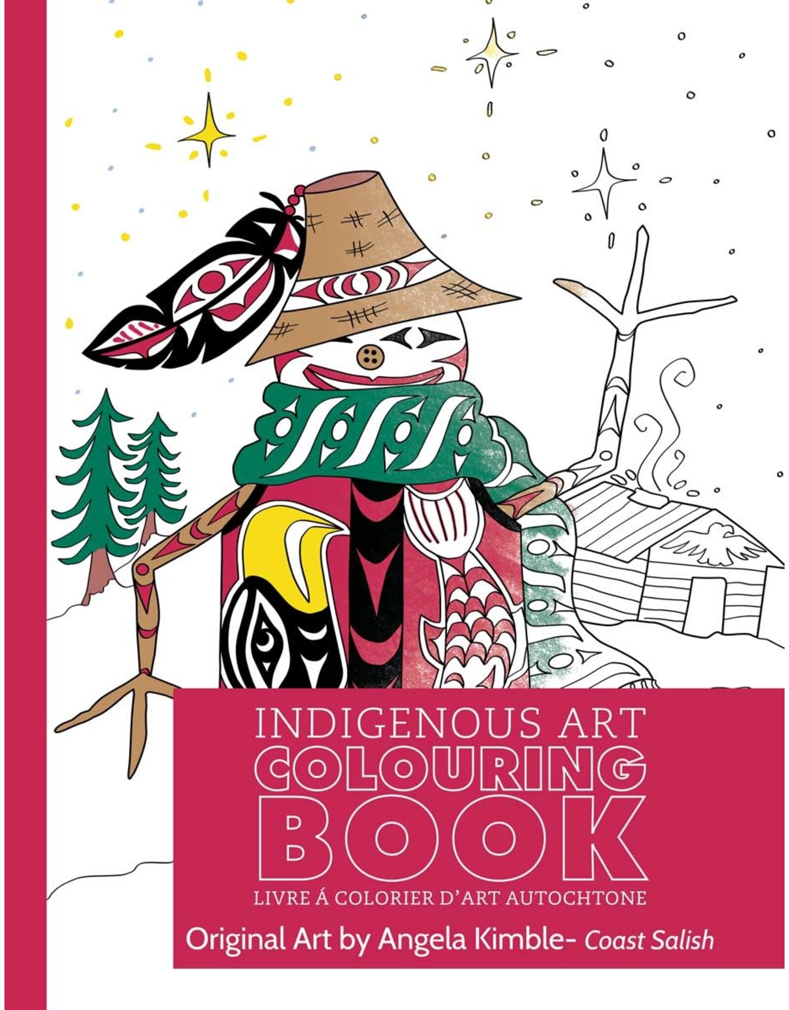 Indigenous Collection Angela Kimble Holiday Colouring Book
