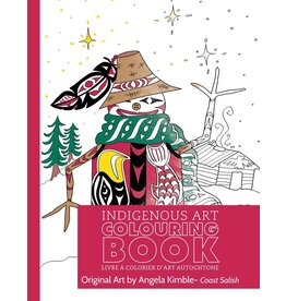 Indigenous Collection Angela Kimble Holiday Colouring Book
