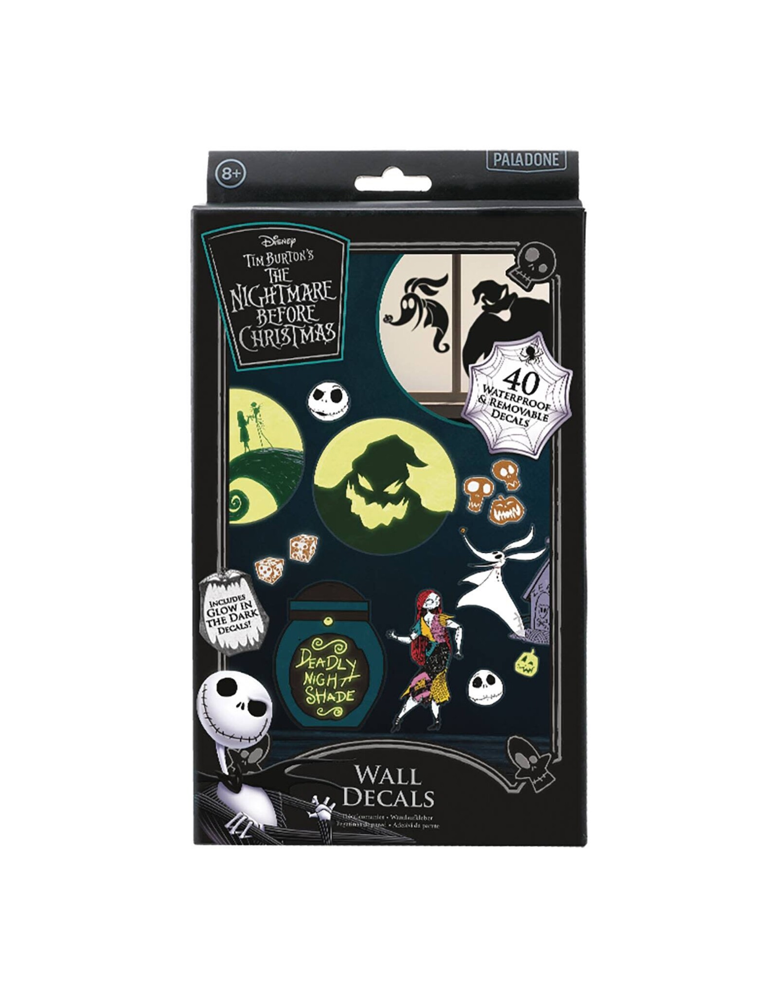 Paladone Nightmare Before Christmas Wall Decals