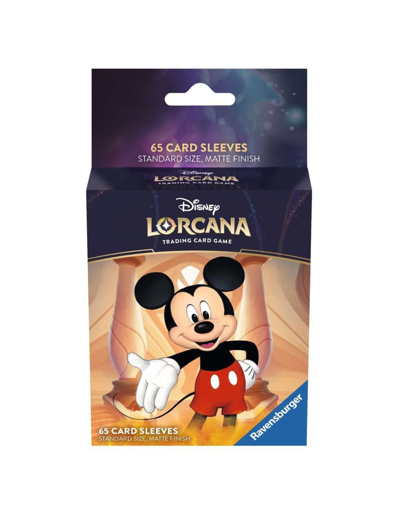 Ravensburger Disney Lorcana: The First Chapter: Mickey Mouse Card Sleeves (Cards Not Included)