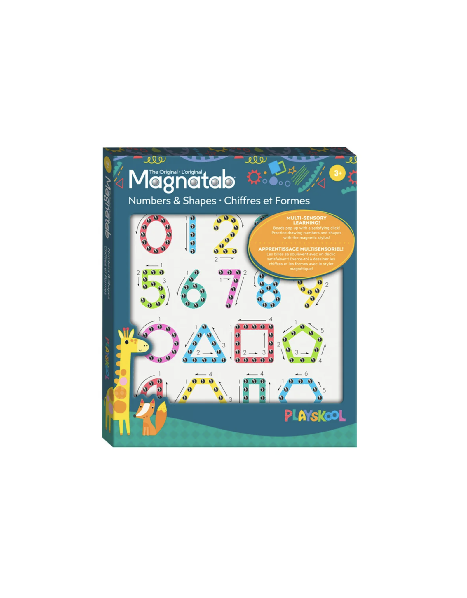 Playskool - Magnatab Numbers & Shapes