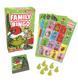 NMR Grinch Christmas Family Bingo Game