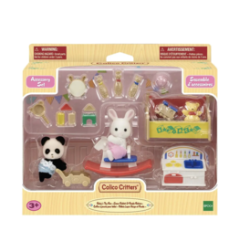 Calico Critters Calico Critters Baby's Toy Box - Snow Rabbit & Panda Babies