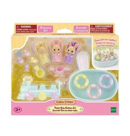Calico Critters Calico Critters Triplets Baby Bathtime Set