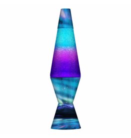 Lava 14.5" Lava Lamp Colormax - Northern Lights Glitter