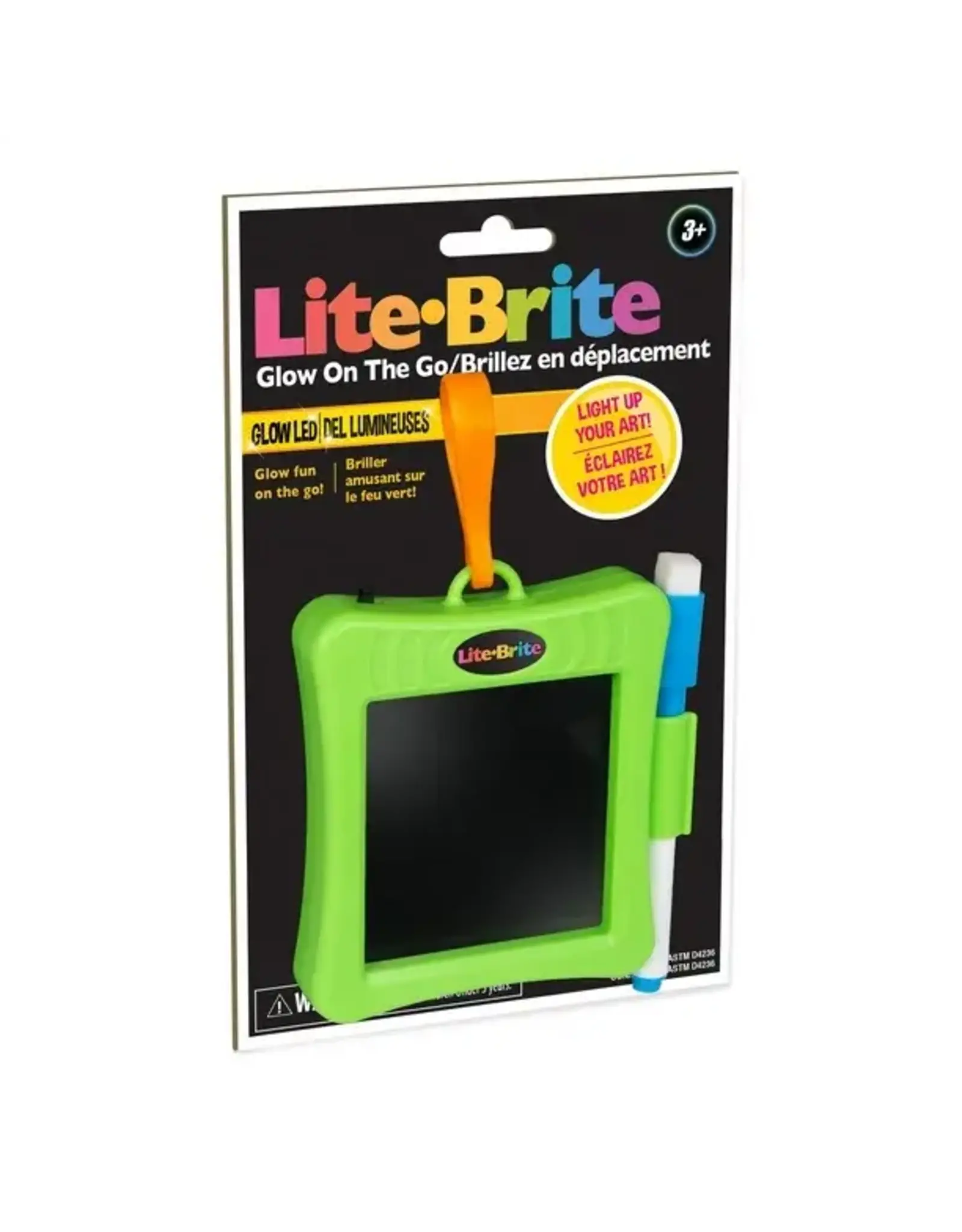 Lite Brite-Glow & Go-Key Chain Glow Tablet