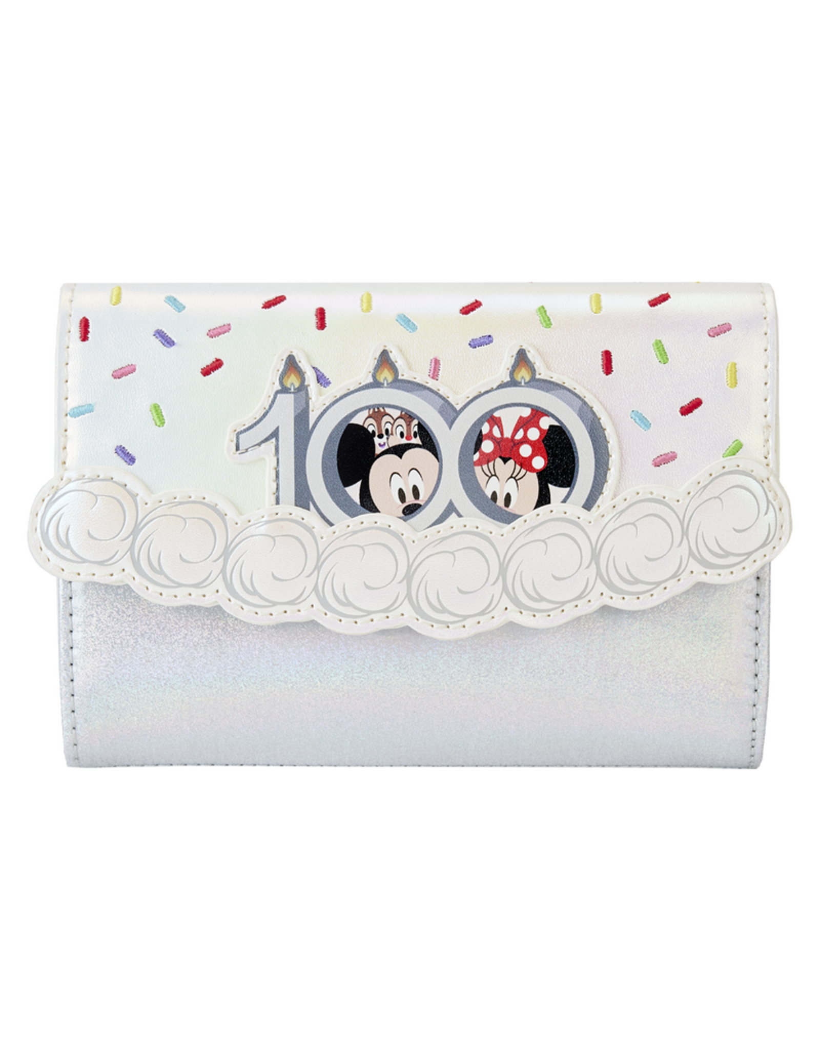 Loungefly Disney100 Anniversary Celebration Cake Flap Wallet
