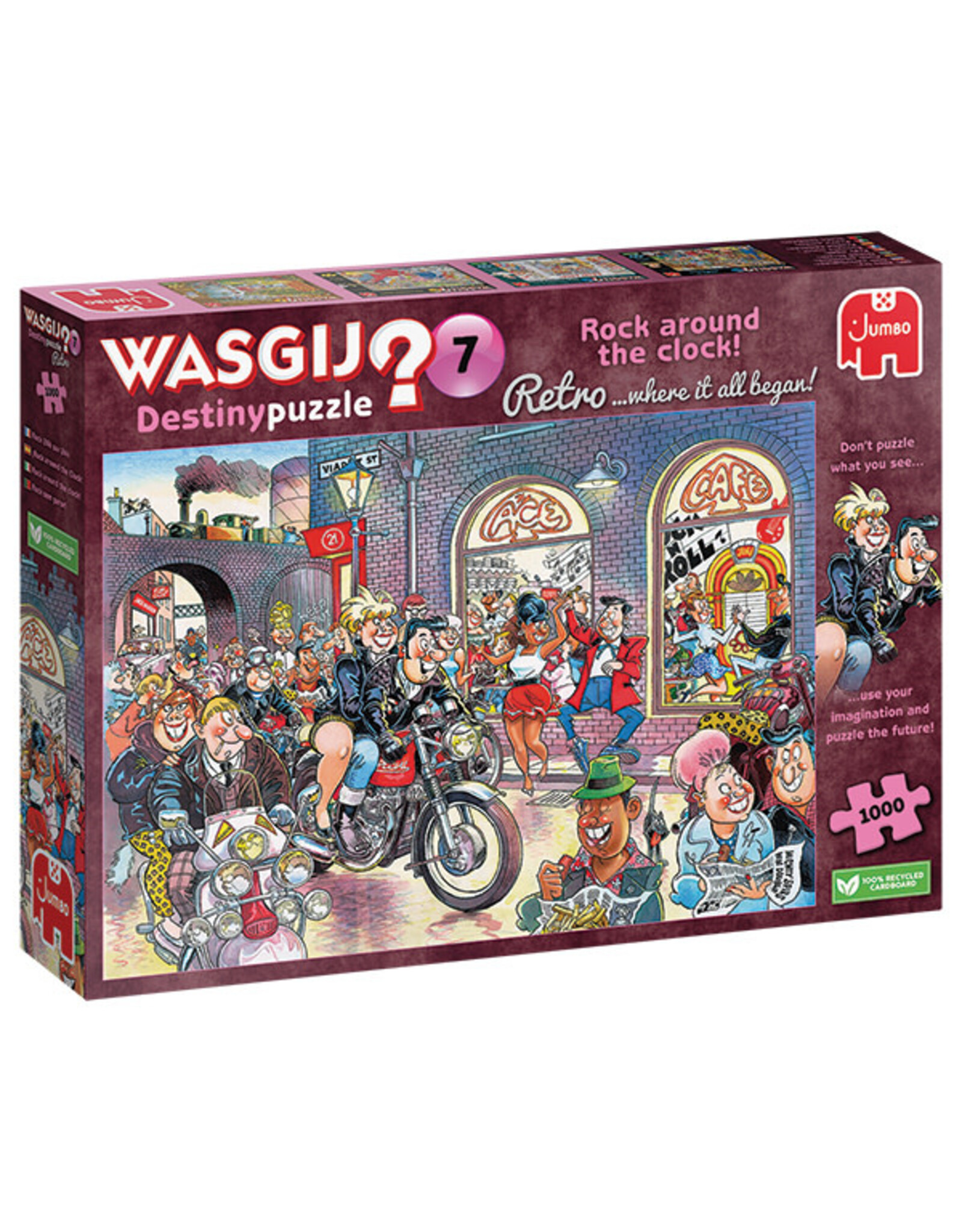 Wasgij Retro Destiny #7 - Rock Around the Clock! 1000pc