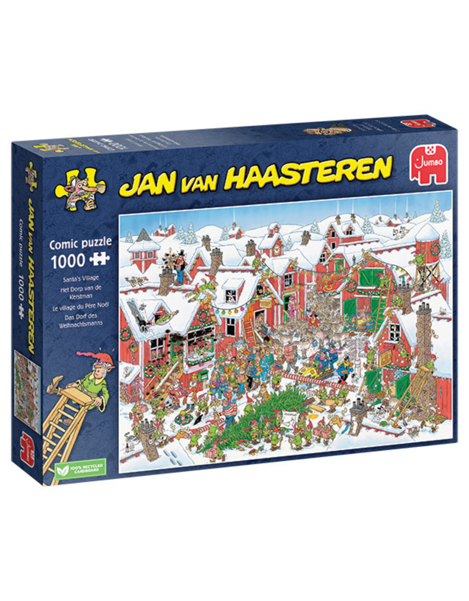 Jumbo Santa's Village, Jan Van Haasteren 1000pc
