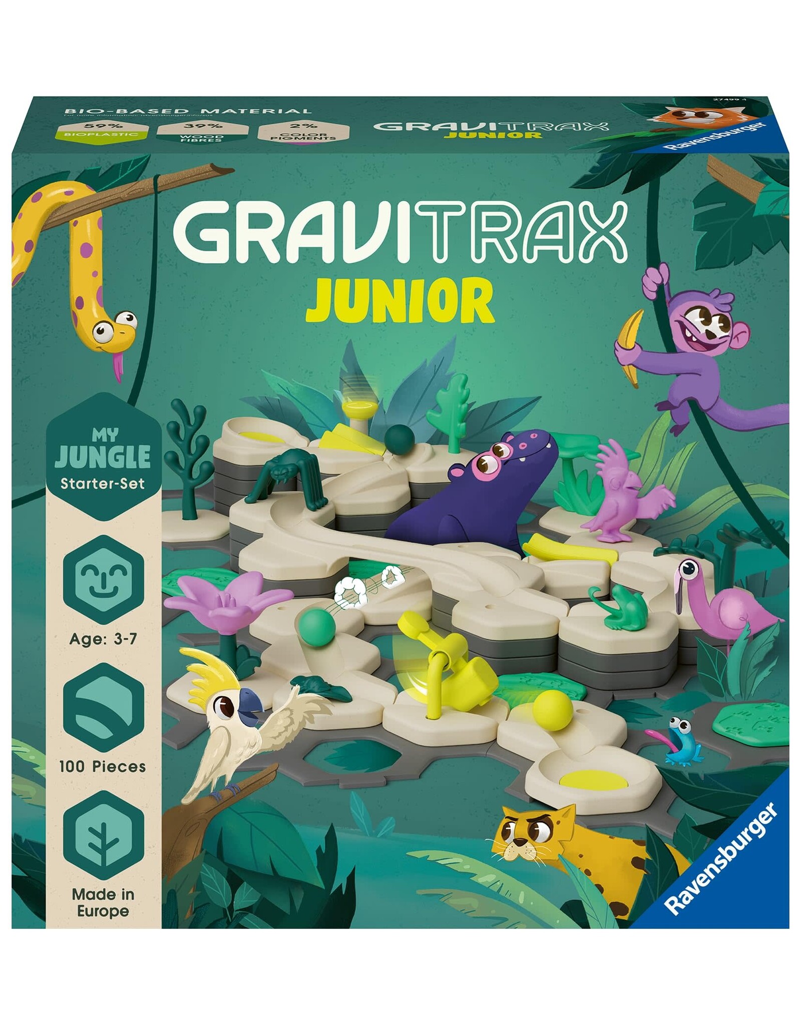 Ravensburger GraviTrax Junior: Starter Set - Jungle