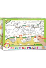 Eurographics Colour Me Puzzle - Farm 100pc