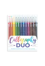 Ooly Calligraphy Duo Markers - Set of 12