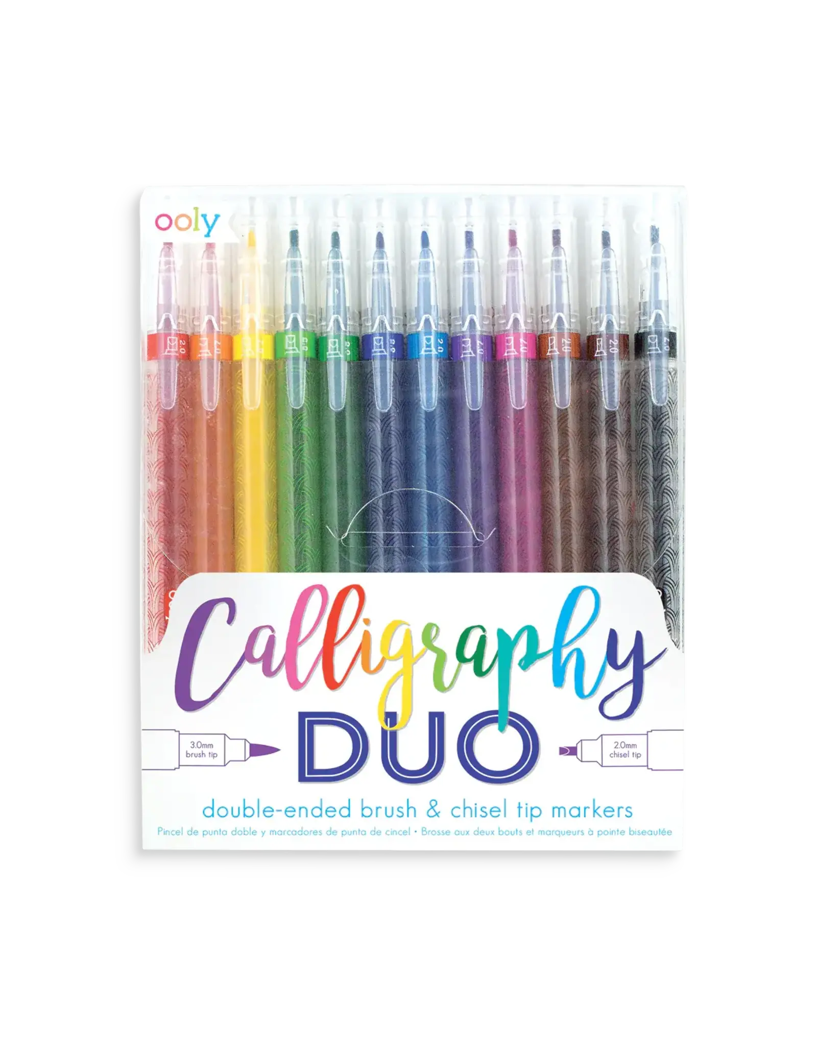 Ooly Calligraphy Duo Markers - Set of 12