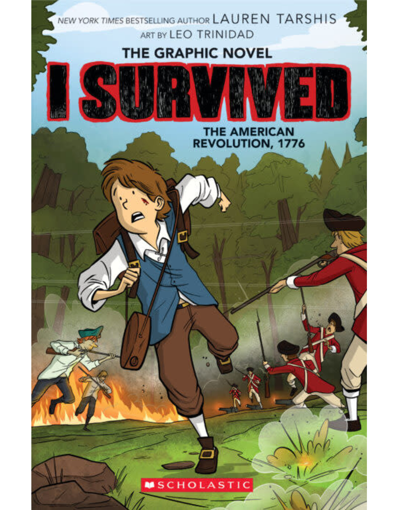 Scholastic I Survived Graphix #8: I Survived the American Revolution, 1776