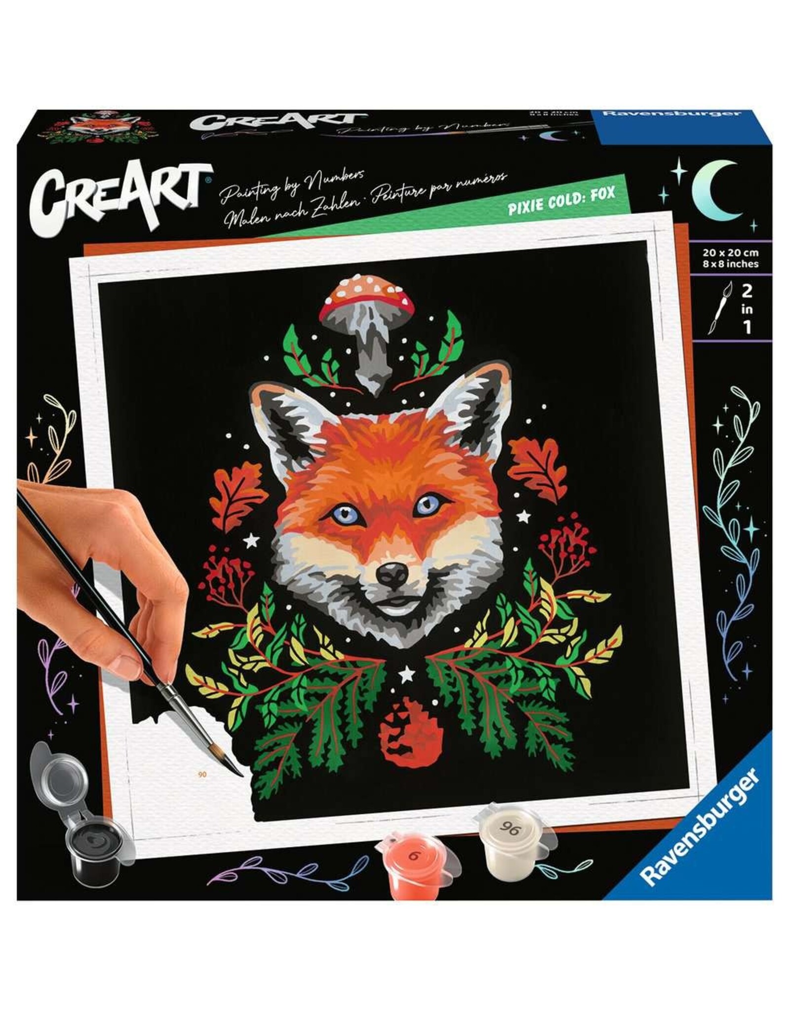 Ravensburger CreArt Paint by Number: Pixie Cold: Fox