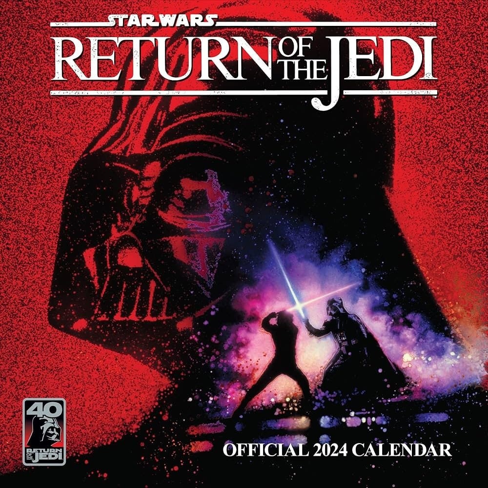 Star Wars Return of the Jedi 2024 Calendar Tumbleweed Toys