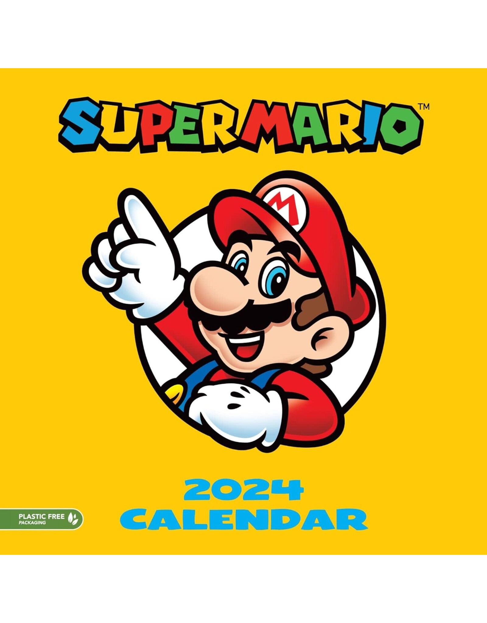 Super Mario 2024 Calendar Tumbleweed Toys