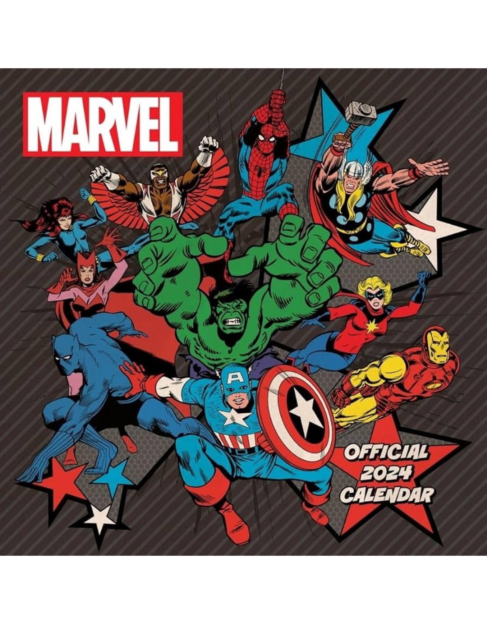 Marvel Comics 2024 Calendar Tumbleweed Toys
