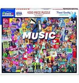 White Mountain Puzzles Music 1000pc