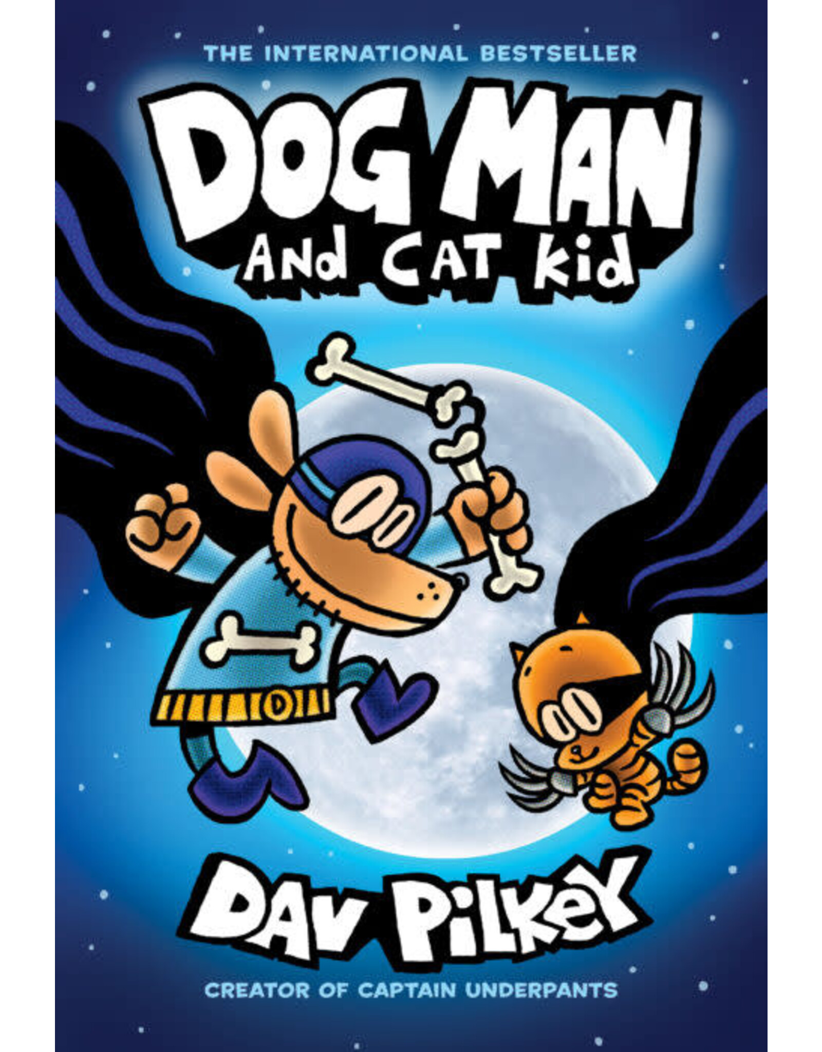 Scholastic Dog Man #4: Dog Man and Cat Kid