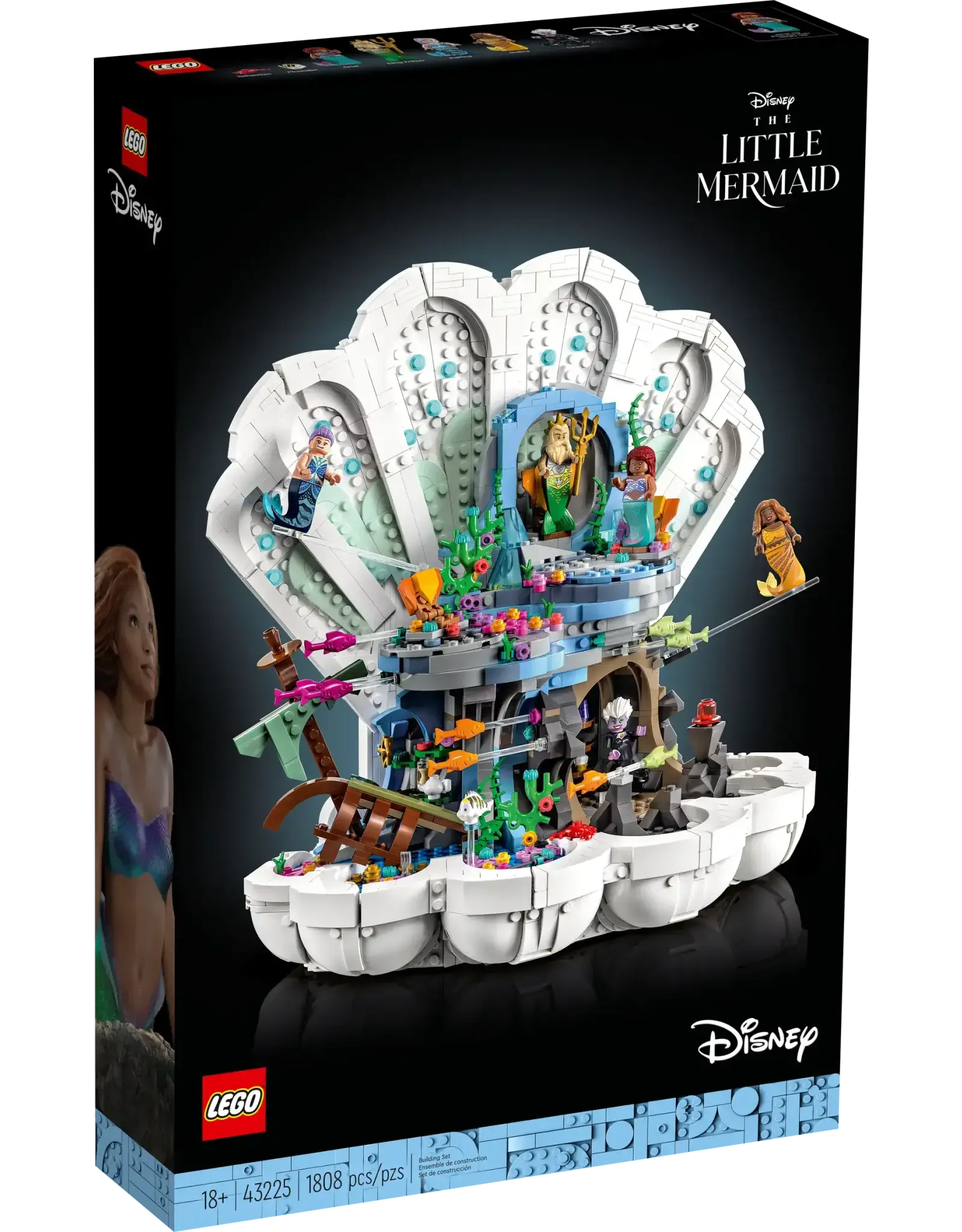 Lego The Little Mermaid Royal Clamshell