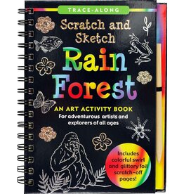 Peter Pauper Press Rain Forest Scratch and Sketch