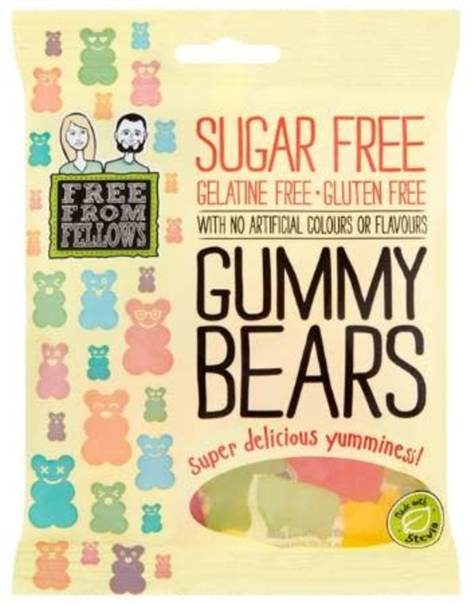 Free From Fellows Gummy Bears (British)