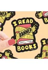 Turtle's Soup I Read Banned Books Vinyl Sticker