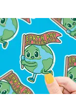 Turtle's Soup Earth Day Is Everyday Vinyl Sticker