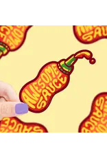 Turtle's Soup Awesome Sauce Funny Food Vinyl Sticker