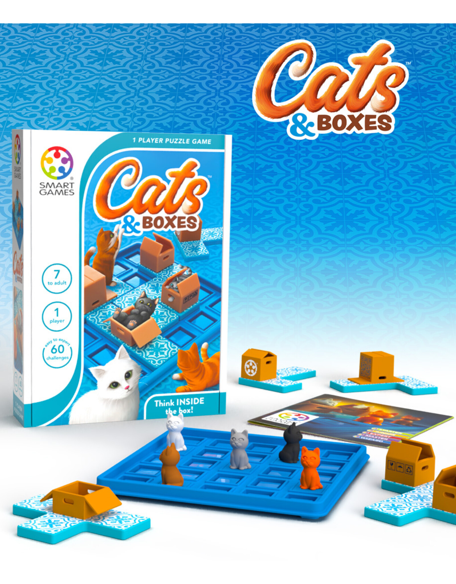 Smart Games Cats & Boxes Game