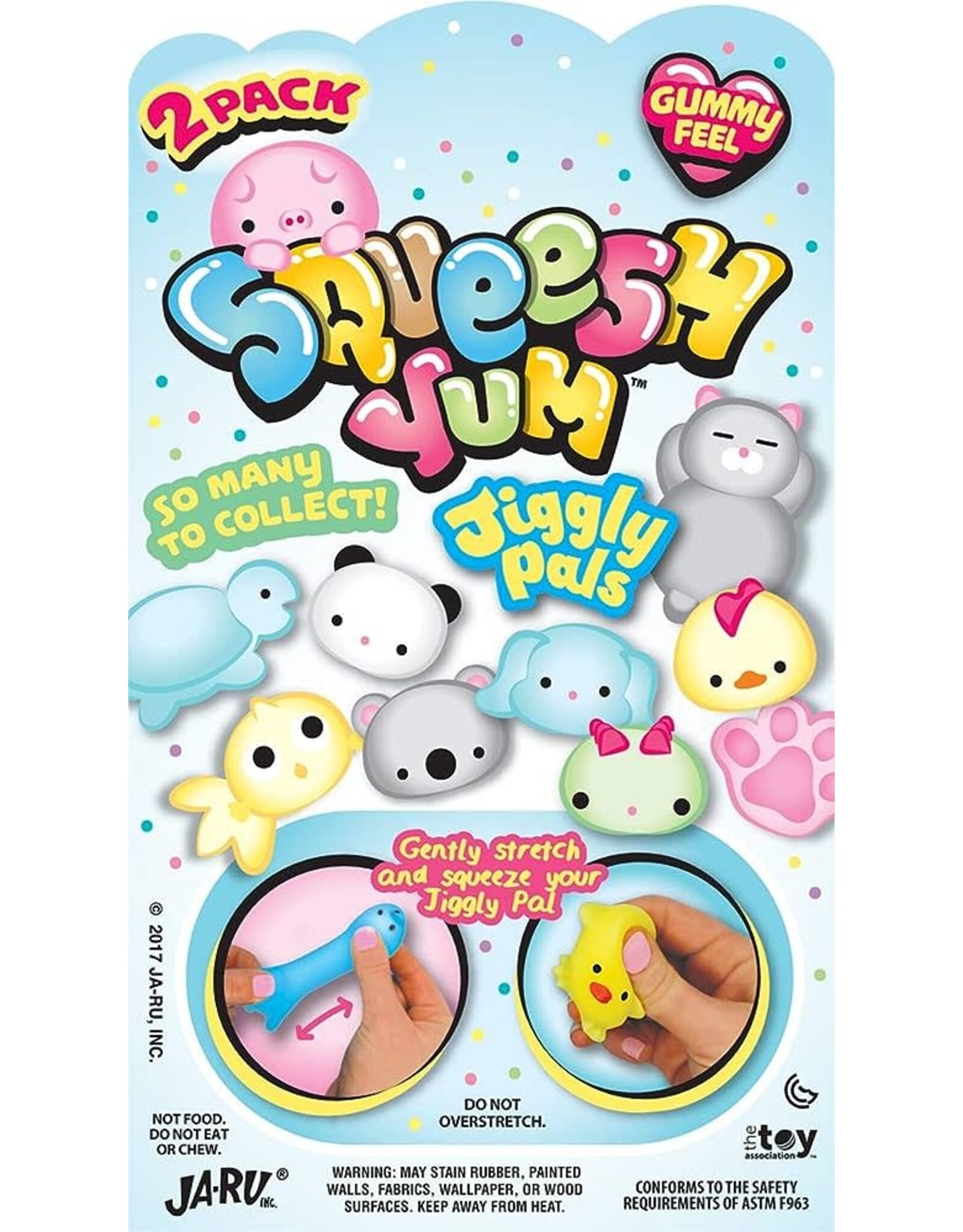 Squeesh Yum Jiggly Pals 2 Pack