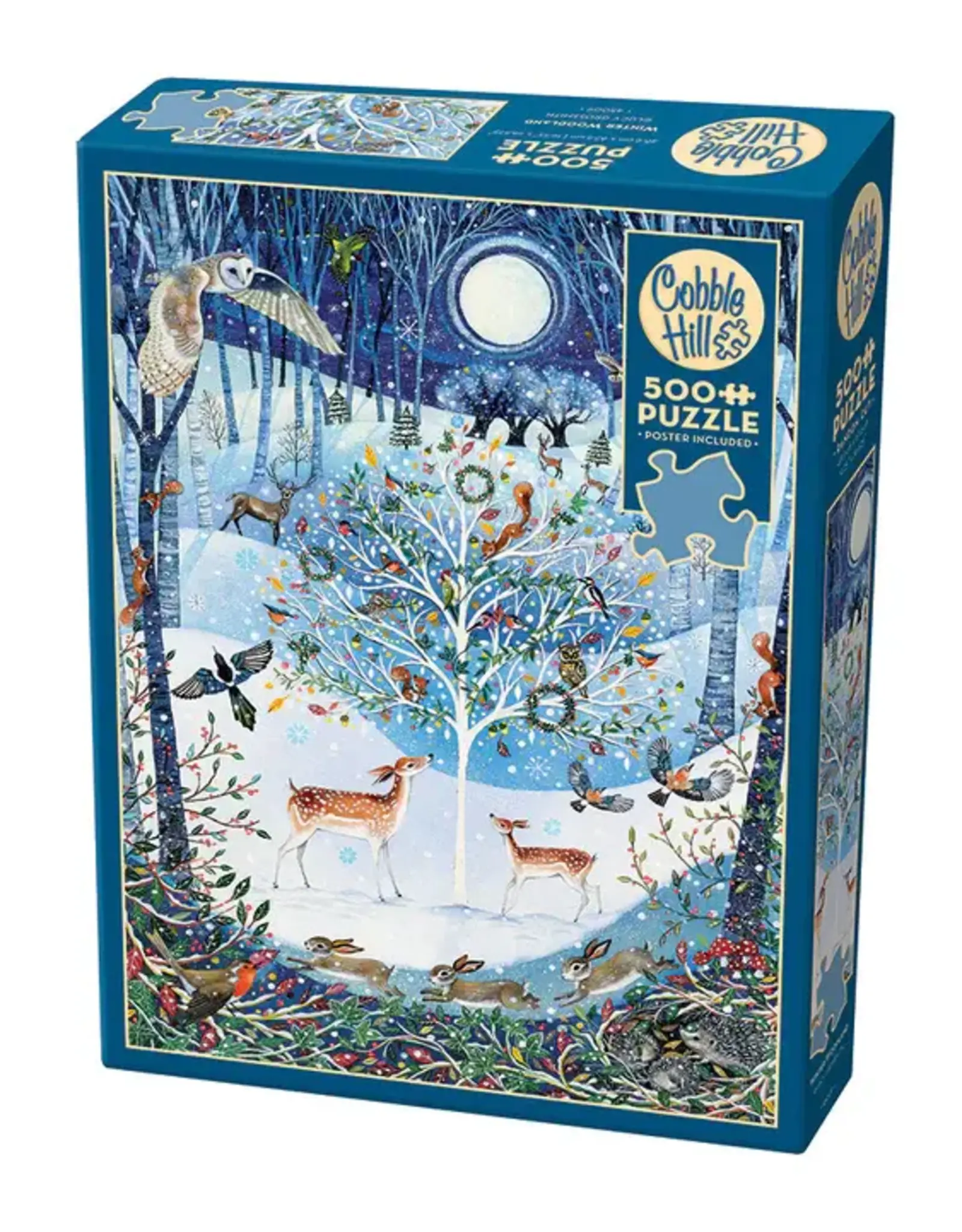 Cobble Hill Winter Woodland 500pc