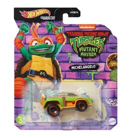 Mattel Hot Wheels - Character Car: TMNT - Michelangelo