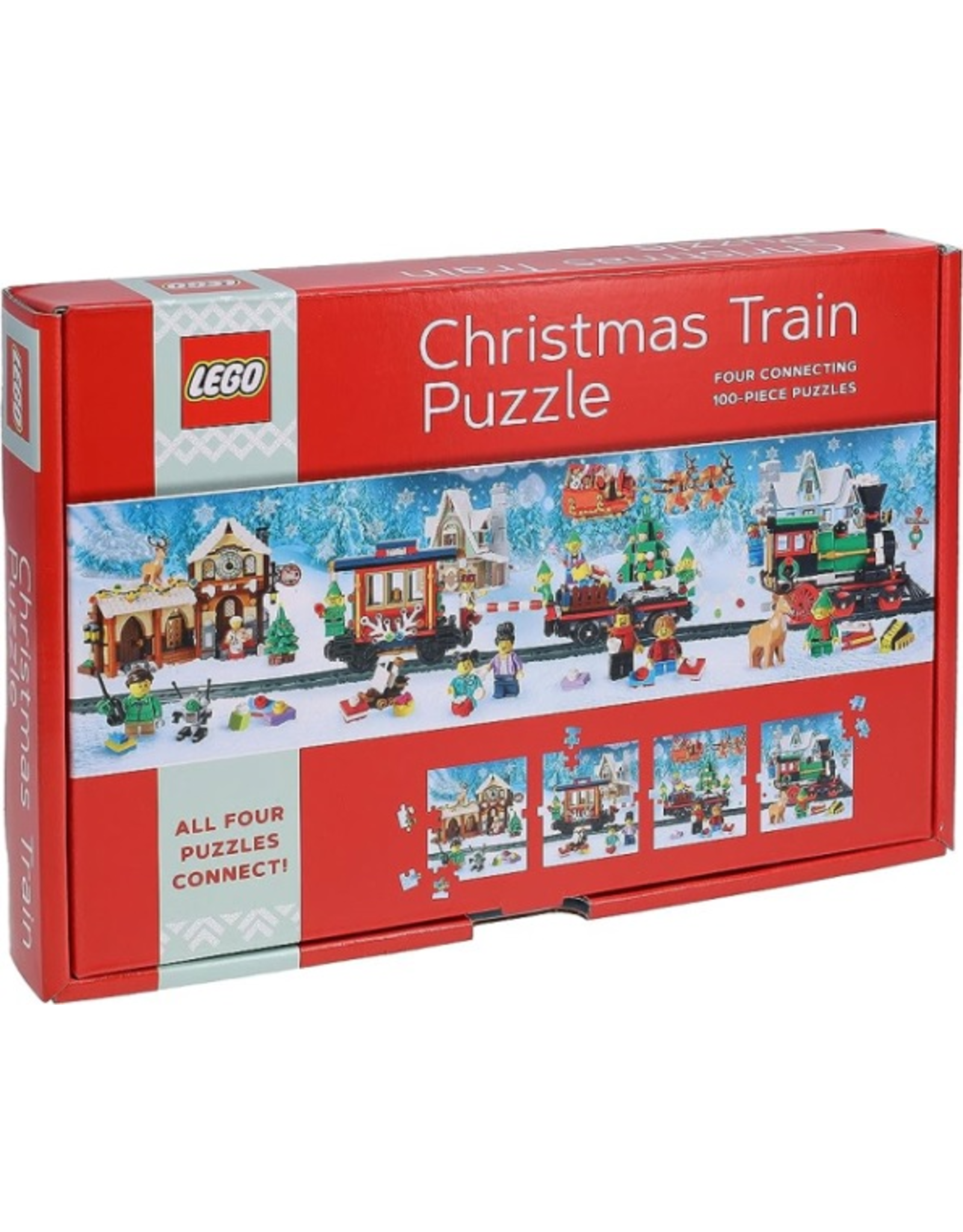 LEGO Christmas Train Puzzle 100pc