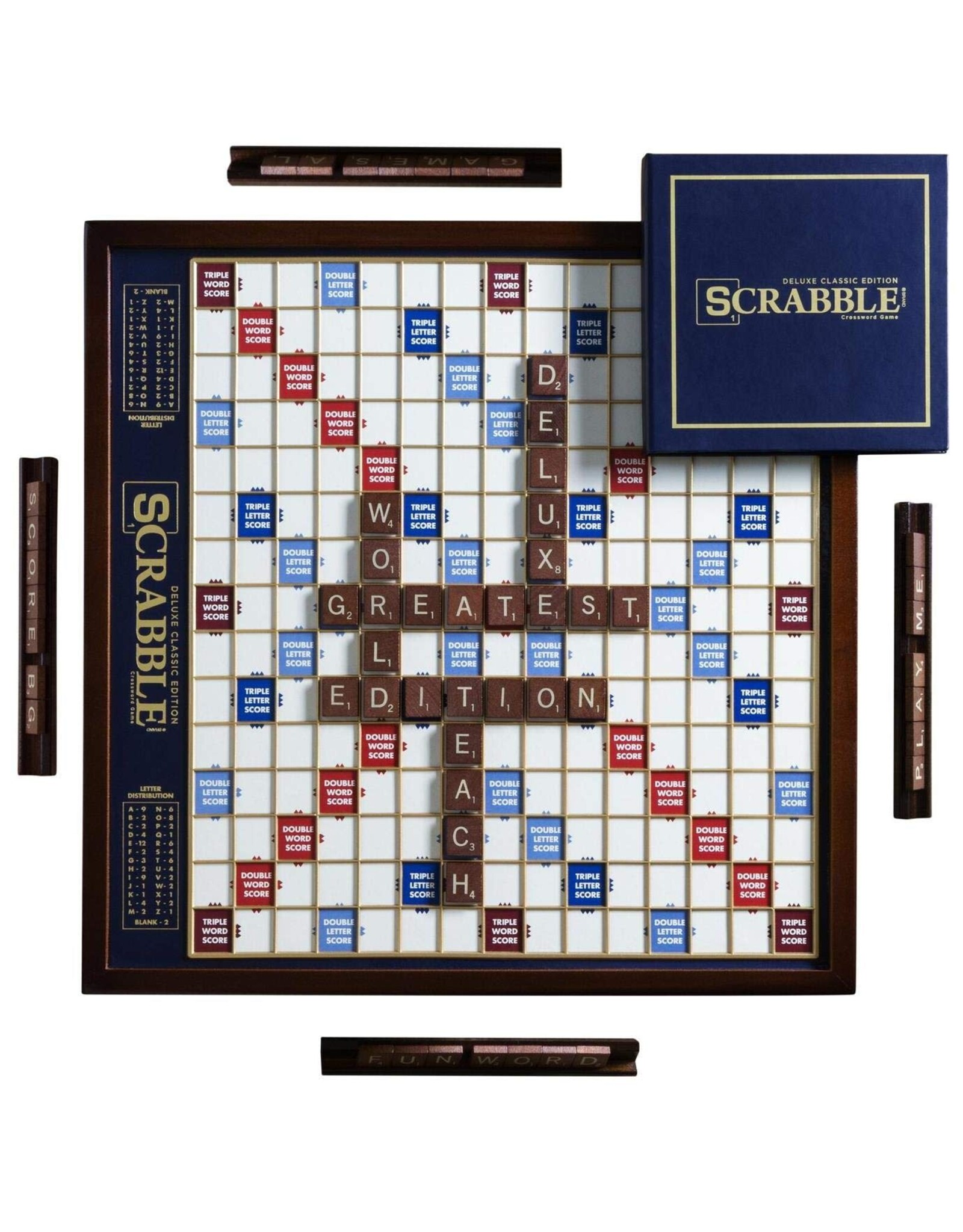 Scrabble Deluxe - Wooden Edition