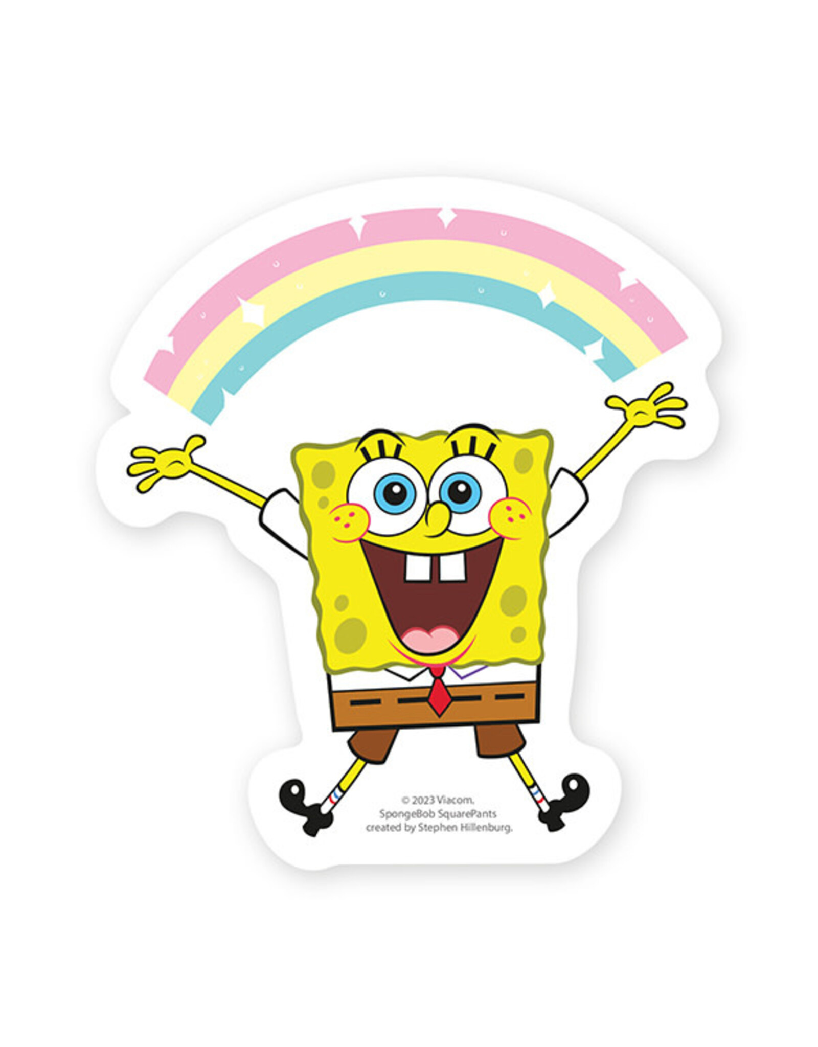 Spongebob Square Pants Howdy Sticker - Pro Sport Stickers