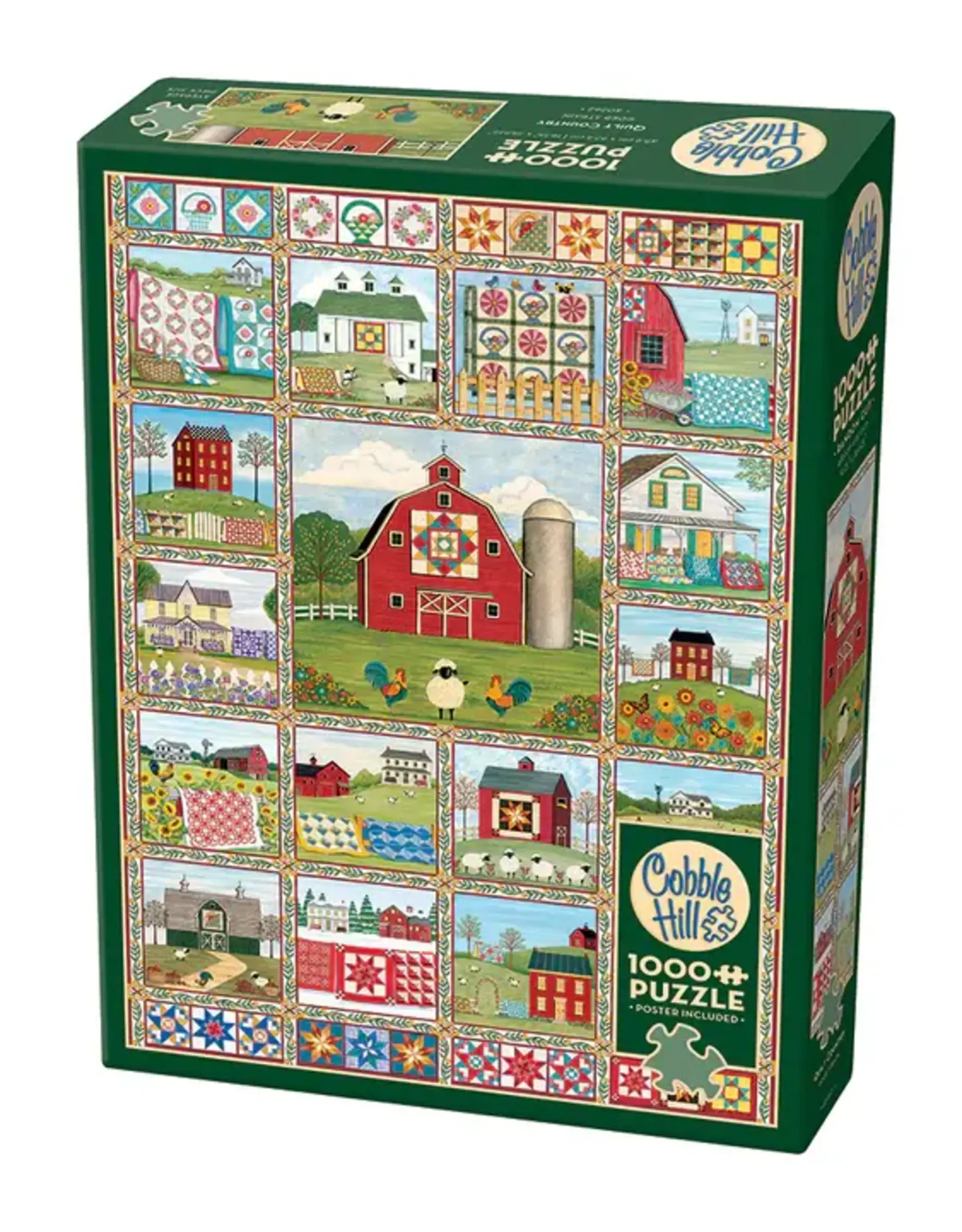 Cobble Hill Quilt Country 1000pc