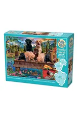 Cobble Hill Pups and Ducks 350pc Family Puzzle