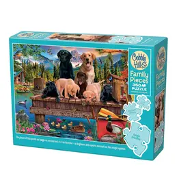 Cobble Hill Pups and Ducks 350pc Family Puzzle