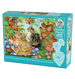 Cobble Hill Under the Cherry Tree 350pc Family Puzzle