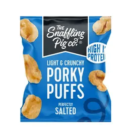 The Snaffling Pig Co Porky Puffs Perfectly Salted 20g (British)
