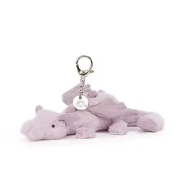 Jellycat JellyCat Lavender Dragon Bag Charm