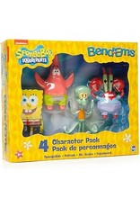 Bend-Ems Spongebob Squarepants 4 Pack Box Set